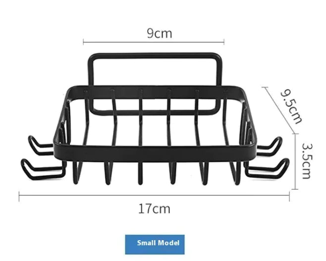 Iron Triangle Bathroom Storage Rack Set